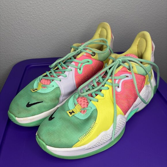 Nike Paul George Daughters Green Glow CW3143-301 - Picture 1 of 8
